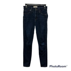 MADEWELL 10” High Rise Skinny Jeans Women’s Size 25